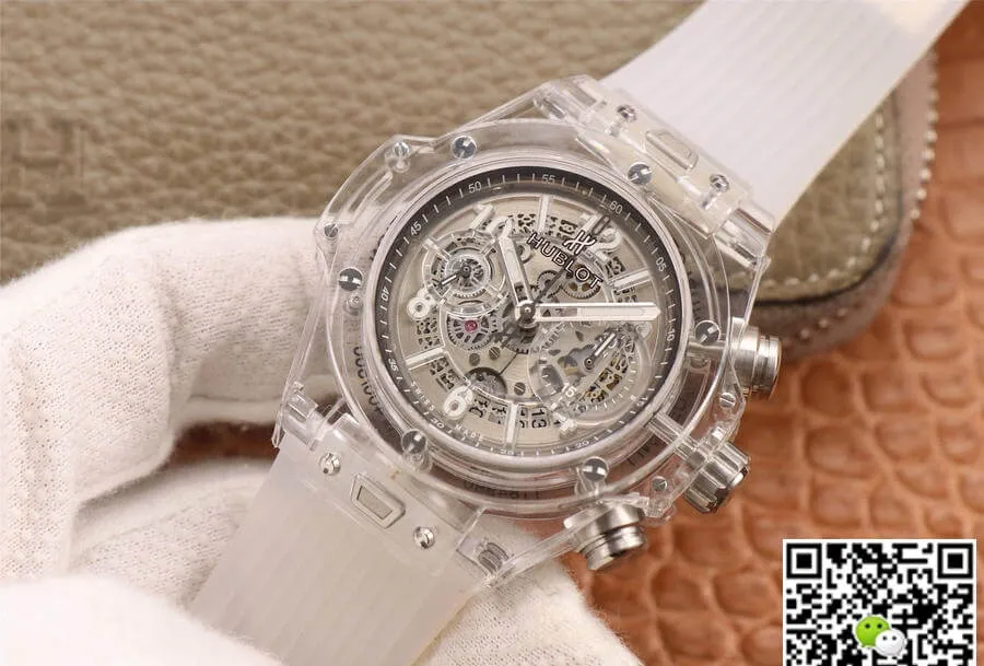Hublot Big Bang 411.JX.4802.RT 1:1 Best Edition Replica Watch Transparent Dial